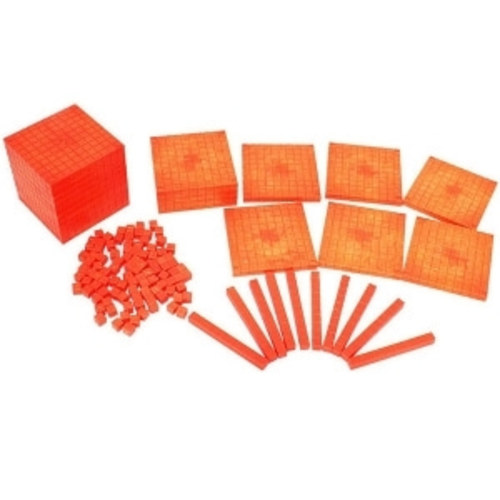 [러닝리소스] EDUC 6524 무게수모형 Orange Base 10 Set Box