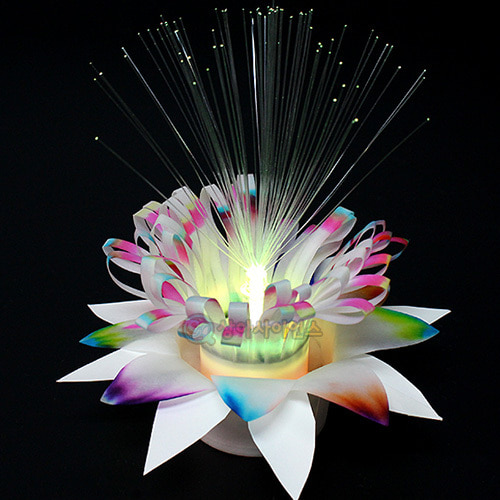 SA LED 크로마토그래피 꽃 가습기(1인용 포장)