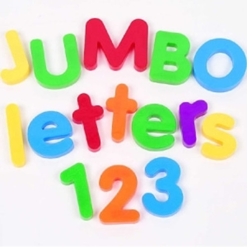 [러닝리소스] EDU 1455 점보자석문자3종세트 Jumbo Magnetic Letters &amp; Numbers Combo Set