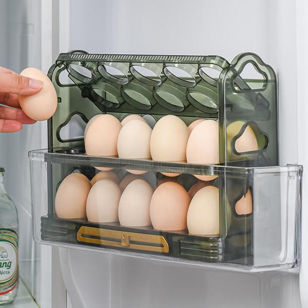 PH 냉장고 측면 30구 에그트레이 계란 보관함 8339