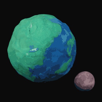 점토로 만드는 지구와 달 모형(5명 1세트)_09344