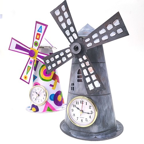 [탑키드] 만들기 풍차 시계 (1인용)