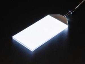 [코딩키트]  백색 LED 백라이트 모듈 - 대형 45 x 86 mm [1621]