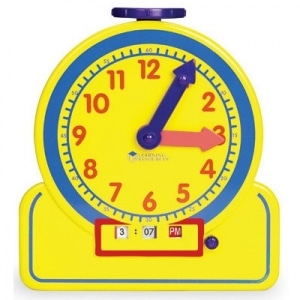 [러닝리소스] EDU 2994 시간학습기소형-12시간 Primary Time Teacher ™Junior 12-Hour Learning Clock?