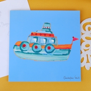 [디자인소품] Tugboat Card