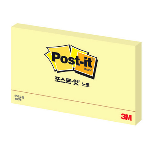 [3M] 포스트잇 655 100매(127*76mm)