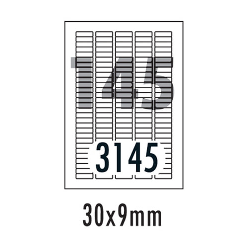 [폼텍] 분류표기용라벨 LS-3145(100매/145칸/30x9mm)