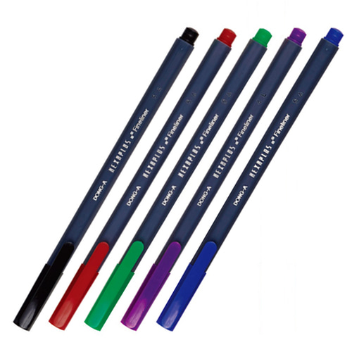 [동아] 수성펜 헥사플러스 0.5mm(1타=12입)[3114121]청색