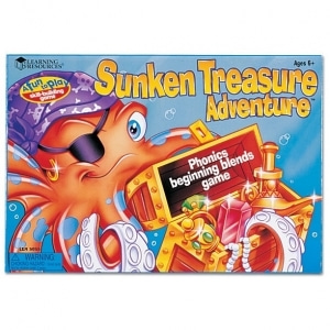 [러닝리소스] EDU 5055 문어대왕의보물상자 Sunken Treasure Adventure Board Game