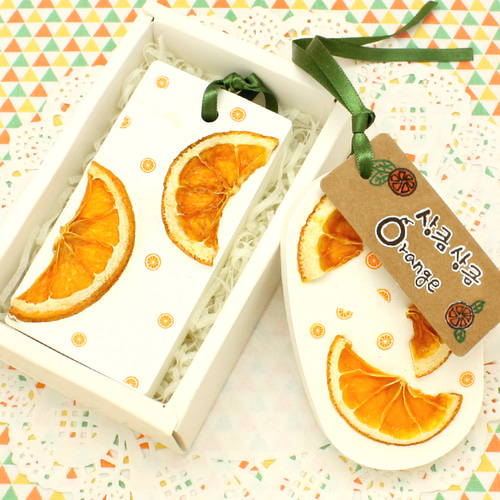 오렌지 석고방향제 만들기 (6개세트)