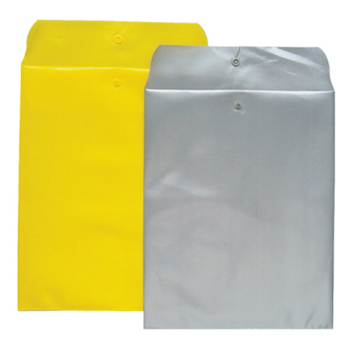 [이화] 비닐서류봉투(245*335mm) 낱장[2079350]노랑