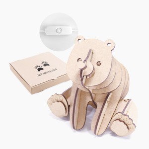 꿀 곰 무드등 DIY 만들기 키트 (설명서, USB램프 포함)