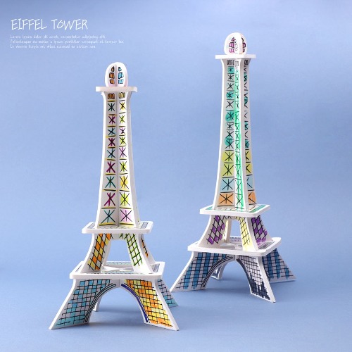 아트랄라 프랑스 에펠탑 만들기 (세계여러나라)