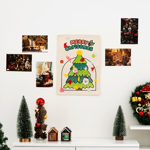 [민화샵] 크리스마스 벽트리 포스터 (2종 택 1)