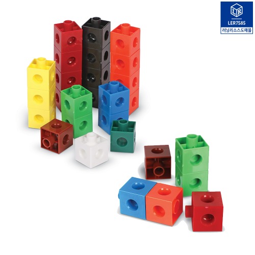 (러닝리소스) LER7585 스냅큐브 500pcs (링킹큐브,멀티큐브) Snap Cubes, Set of 500