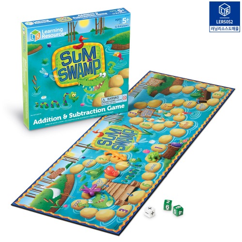 (러닝리소스) 늪지대 덧뺄셈 주사위 게임 Sum Swamp™ Addition &amp; Subtraction GameLER5052